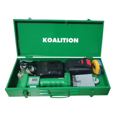 Kit Maletín Fusora panel digital inalámbrica con boquillas de 20 a 32 mm
