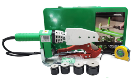 Kit Maletín Fusora Panel digita verde 20 a 63 mm