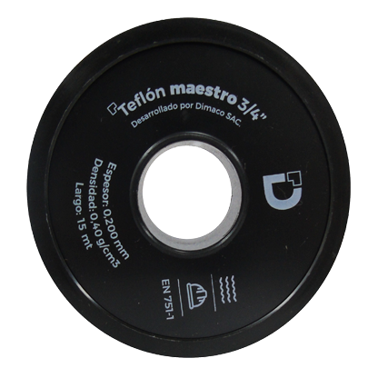 Cinta Teflon Maestro Dimaflow 15 m Pack 10 Un.