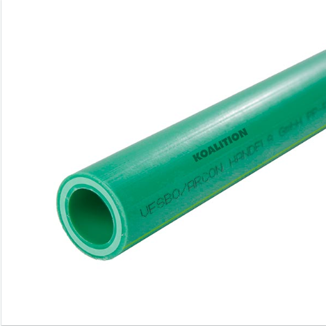 Tubería PP-R Alfa Faser Multicapa tira de 4 m